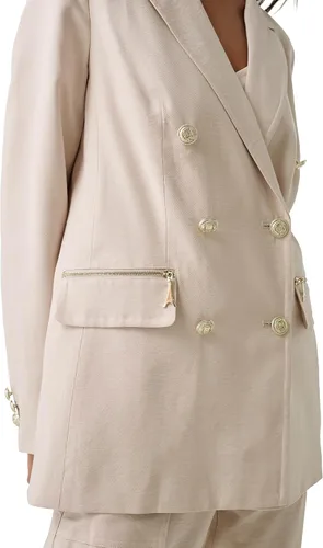 Vista 6 de Karl Lagerfeld Paris Women's Long Sleeve Fashion Blazer