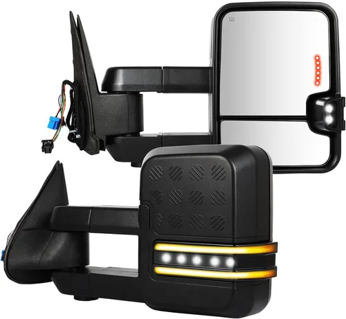 Vista 12 de ECCPP - Espejos de remolque de repuesto para Chevy Silverado 2007-2014