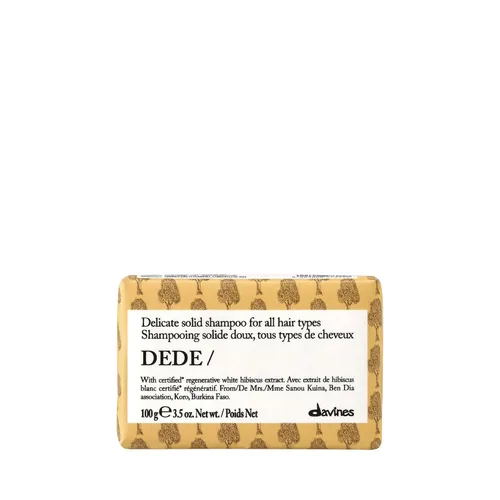 Vista 12 de Davines Shampoo Bar, Practical Compact Solid Texture Turns into Rich Creamy Foam, Travel