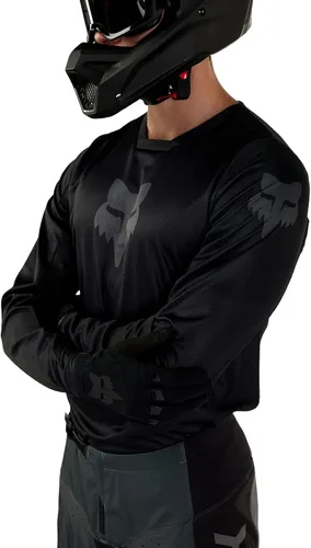 Vista 2 de Fox Racing 180 Blackout - Camiseta de motocross, color negro, talla XS