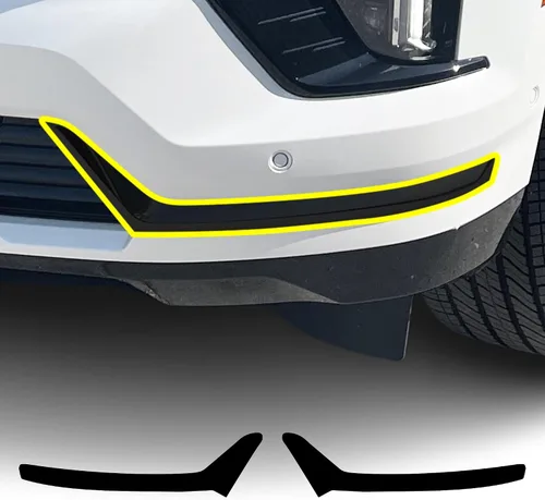 Vista 9 de BOGAR TECH DESIGNS Cubierta de Reemplazo para Eliminar Cromo Compatible con Cadillac Escalade (Negro Brillante, Lados Inferiores (2021+))