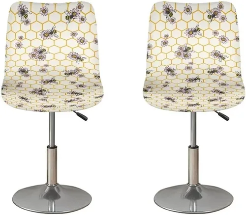 Vista 212 de American Eagle - Juego de 2 fundas para taburetes de bar para sillas de comedor, impermeables, antideslizantes, tamaño universal