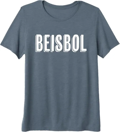 Vista 18 de Beisbol Baseball in Spanish Premium Tri-Blend T-Shirt