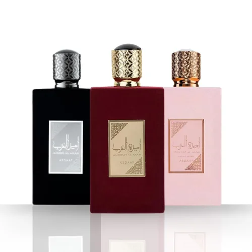 Vista 2 de Asdaaf Ameerat Al Arab Privé Rose, Ameer Al Arab & Ameerat Al Arab EDP 100ml (COLECCIÓN)