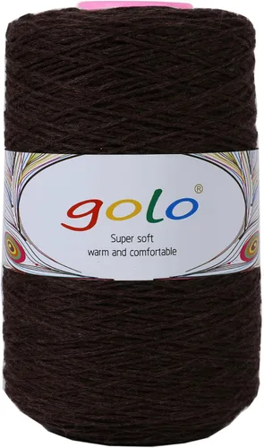 Vista 23 de golo Hilo de Cono de Lana para Tejer 8.8oz 400yd 100% Hilo de Lana para Tejer a Mano 402-Papel Envejecido
