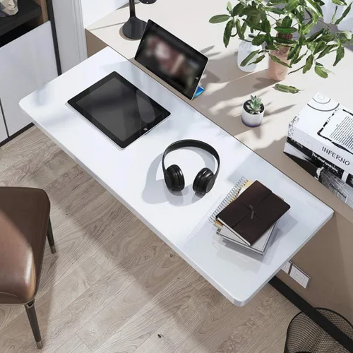 Vista 5 de Mesa plegable montada en la pared, mesa de comedor de cocina para el hogar, escritorio de ordenador, mesita de noche, banco de trabajo, 30 tamaños