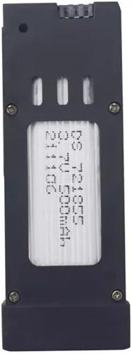Vista 6 de Batería de litio de 3.7V 500mAh para E58 S168 JY019 Quadcopter Recambios UAV batería de litio (3PCS)
