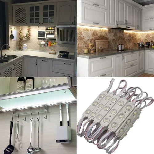 Vista 5 de Erudite Luces de Repuesto DC12V para Inflables 20 Piezas Luces LED Inflables Blancas con Autoadhesivo 3 LED - Inflables Hinchables de Navidad