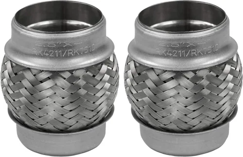 Vista 12 de RK7515-Tubo flexible de escape de acero inoxidable resistente de 2.5 "x 4