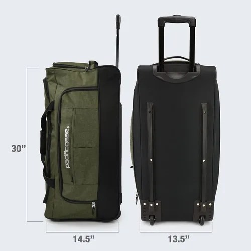 Vista 4 de Pacific Gear Duffel Bag with Rolling Wheels