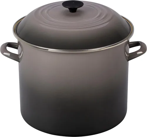 Vista 12 de Le Creuset - Olla esmaltada en acero, 16 cuartos de galón, Cerise