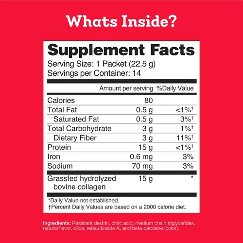Vista 4 de Dr. Kellyann Enfriador de colágeno – Mango 0.53 oz de proteína de colágeno alimentada con pasto por porción Apto para dieta cetogénica y paleo