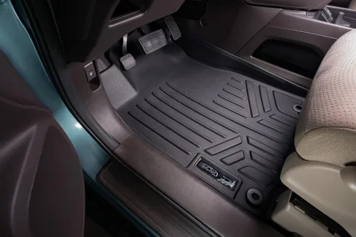 Vista 2 de MAXLINER Juego de tapetes de ajuste personalizado de 2 filas compatibles con Honda CR-V 2012 - 2016