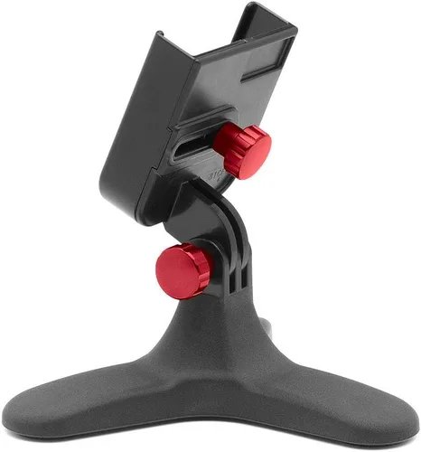 Vista 14 de WeatherTech DeskFone - Soporte universal para teléfono celular de escritorio (perillas metálicas negras)