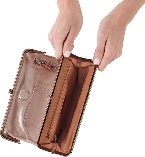 Vista 15 de HOBO Cartera de mano de cuero Lauren para mujer