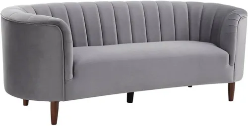 Vista 4 de Acme Furniture Sofás tapizados, gris