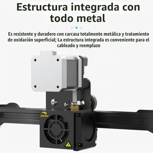 Vista 3 de Creality Kit de actualización original Ender 3 Direct Drive, viene con kit de Hotend de motor paso a paso 42-40, ventilador extrusor
