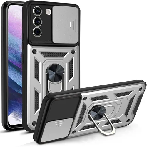 Vista 56 de Compatible con Tecno Pova Neo 2 Bracket Shell, con cubierta deslizante para lente de cámara compatible con Tecno Pova Neo 2 LG6n Case Negro
