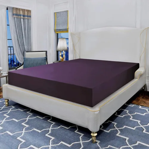 Vista 10 de Elegant Comfort Lujosa sábana bajera de 1500 hilos de calidad egipcia resistente a las arrugas, 1 pieza, elástico en todo el contorno, bolsillo