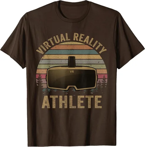 Vista 12 de Virtual Reality Athlete for VR Gamers Camiseta Asphalt Grey