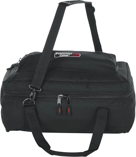 Vista 3 de Gator Cases Protechtor Series - Bolsa de utilidad e iluminación con correa de hombro extraíble, 18 x 10 x 7 pulgadas (GP-66)