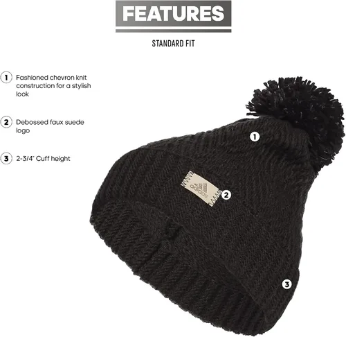 Vista 2 de adidas Gorro Twilight Ballie Pom para mujer