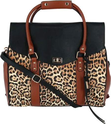 Vista 4 de Badgley Mischka Leopard - Bolso de mano