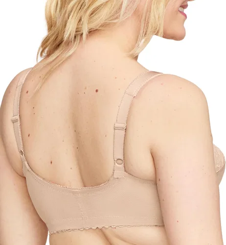 Vista 2 de Glamourise MagicLift #1200 - Brasier de apoyo para mujeres de talla grande con cierre frontal