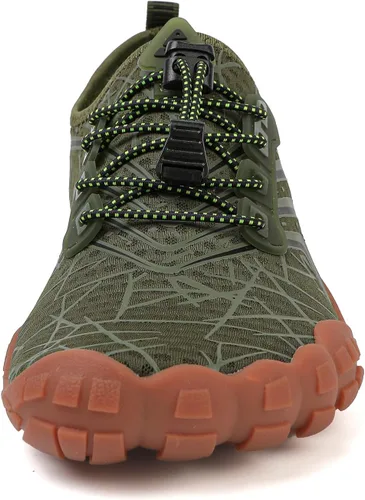 Vista 4 de UBFEN Zapatos acuáticos para natación, para hombre y mujer, para deportes de playa, secado rápido, descalzos para navegación, pesca, buceo, surf