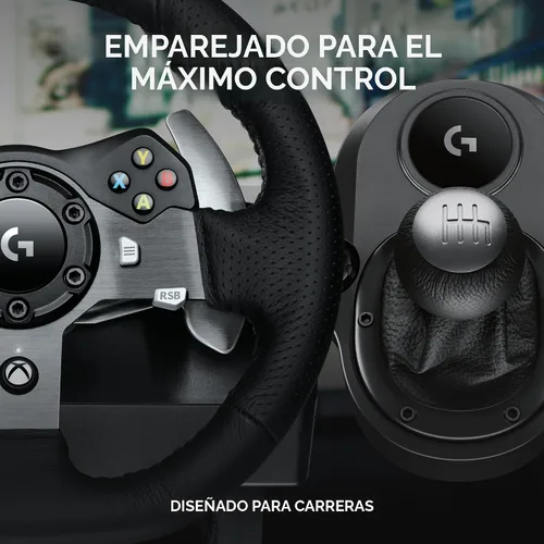 Vista 2 de Volante para juegos de carrera Logitech G920 (941–000121)