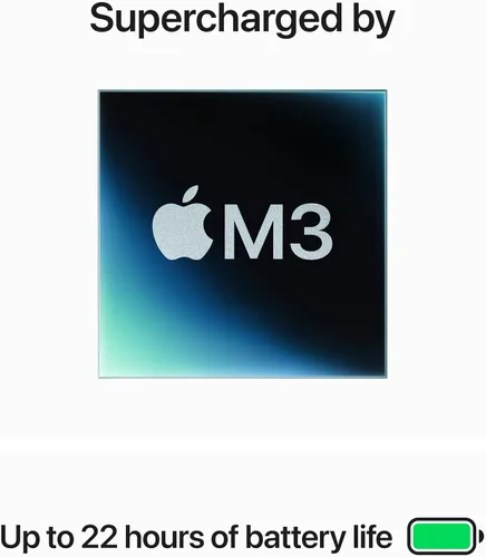 Vista 4 de Apple Laptop MacBook Pro 2023 con chip M3 con CPU de 8 núcleos, GPU de 10 núcleos: Construida para Apple Intelligence, pantalla Liquid Retina XDR