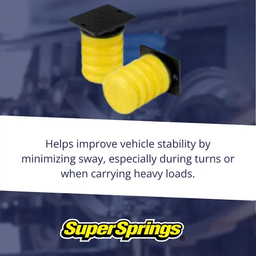 Vista 6 de SuperSprings SSR-302-54 SumoSprings Trasero para Dodge RAM 2500 3500, Dodge RAM 4500 5500, Amarillo