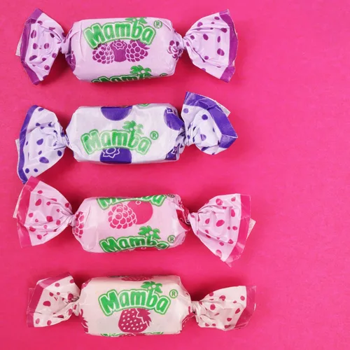 Vista 5 de Mamba - Paquete variado de golosinas masticables de frutas, surtido de dulces, piezas envueltas individualmente, 3.52 onzas (paquete de 3)