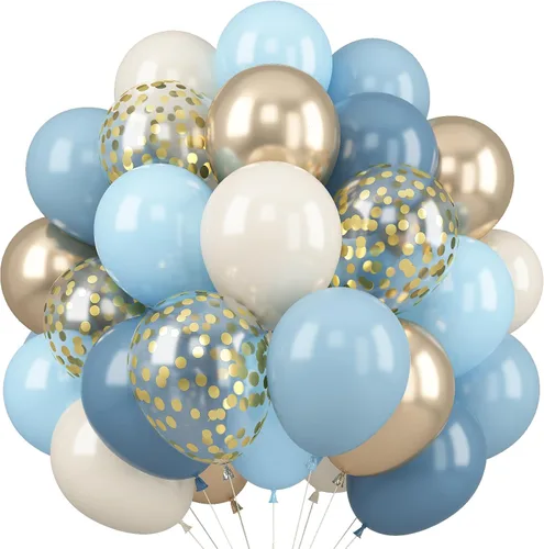 Vista 9 de HILAVO Globos negros, azules, blancos