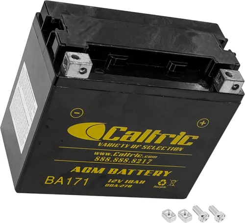 Vista 5 de Caltric Agm - Batería compatible con Honda Gl1800 Gl-1800 Gl1800A Abs 2001-2010