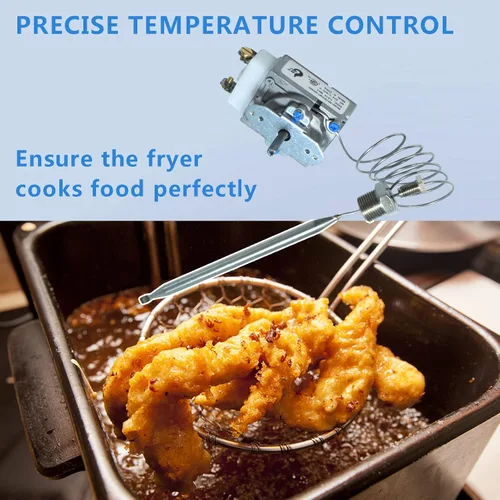 Vista 4 de MENSI Pieza de repuesto de control de termostato para freír profundamente para horno Robertshaw Modelo RX-1-36 compatible con Pitco 60125401