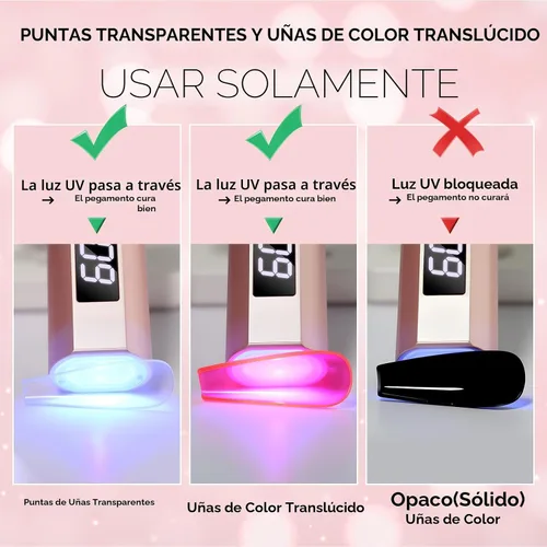 Vista 5 de Makartt Gel de pegamento sólido para uñas a presión y puntas transparentes
