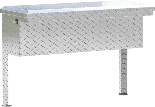 Vista 6 de UWS EC30361 Caja de herramientas lateral de aluminio de pared pesada de 36 pulgadas con perfil bajo, tapa RigidCore