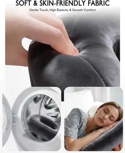 Vista 7 de Miledi Soporte para Tablet en Forma de Almohada, Compatible con Kindle de 4.7"-12.9", iPad, Teléfono/Tableta, Soporte Giratório de 360° para Cama