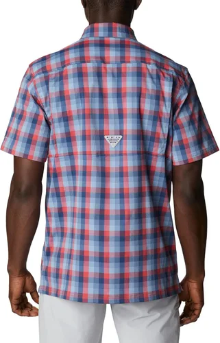 Vista 2 de PFG Super Slack Tide Camp - Camiseta para hombre, color gris