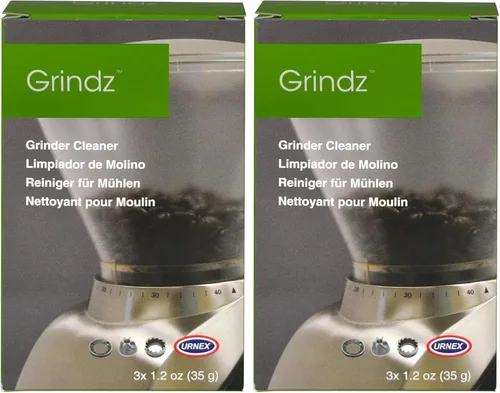 Vista 8 de Urnex Grindz - Tabletas de limpieza para molinillo de café profesional, 3 paquetes de un solo uso