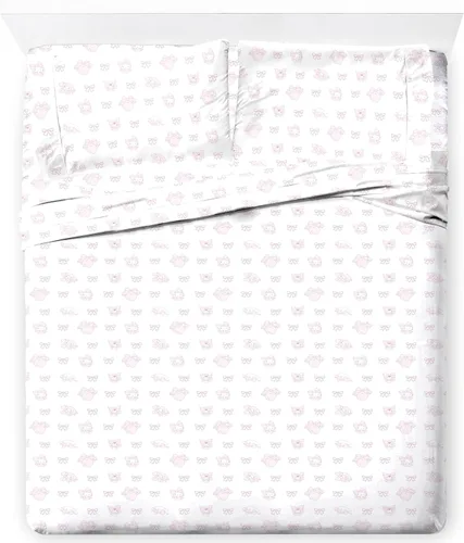 Vista 14 de Jay Franco - Juego de sábanas con funda ajustada, sábanas planas y funda para almohada - Ropa de cama ultra suave con funda para almohada