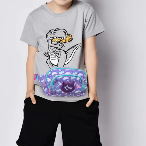 Vista 6 de Riñonera para niños, bolso de viaje para niñas