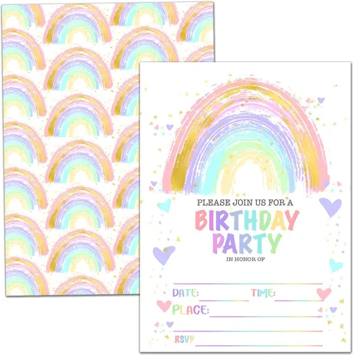 Vista 16 de Tarjetas de invitación para fiesta de cumpleaños, celebración de fiesta de tren de vapor, 2do cumpleaños Chugga Chugga Two Two Train, suministros