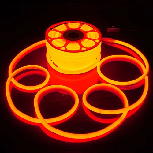 Vista 8 de Russell Decor Cuerda de luces LED de neón flexible (blanco cálido, 100 pies) For Christmas Weeding party Flexible and Waterproof