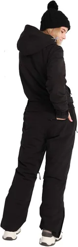 Vista 4 de Bluemagic - Traje de esquí de una pieza para mujer, traje de invierno impermeable para deportes de nieve