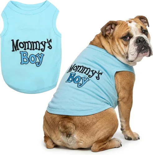 Vista 88 de Parisian Pet - Camiseta para perros y gatos, con texto en inglés Daddy's Girl, 2XS