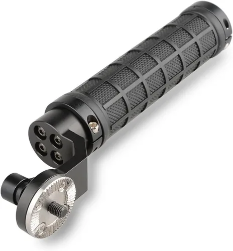 Vista 7 de CAMVATE Empuñadura de goma de roseta de aluminio para accesorio estándar de roseta (negro, rosca M6, 1.252 in) - 1445