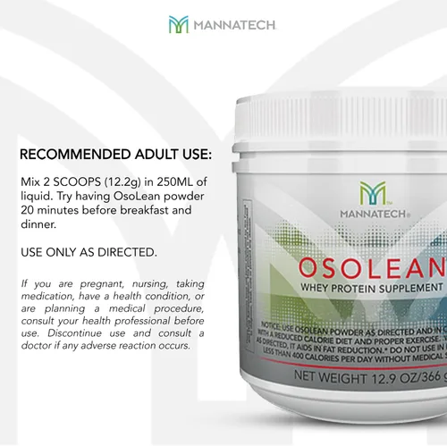 Vista 6 de Mannatech Proteína en polvo, OsoLean (bote) 12.9 oz