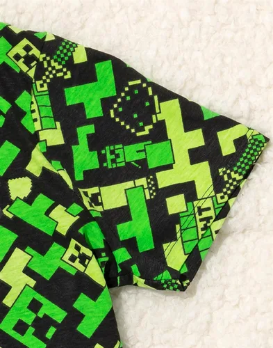 Vista 7 de Minecraft Pijama para niños con 4 opciones de diseño para niños, Multi